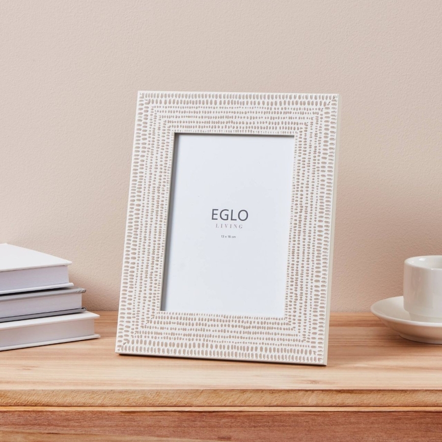 Eglo - Cadre photo 13x18 cm crème