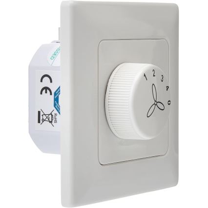 Eglo - Contrôleur de ventilateur mural 100W/230V