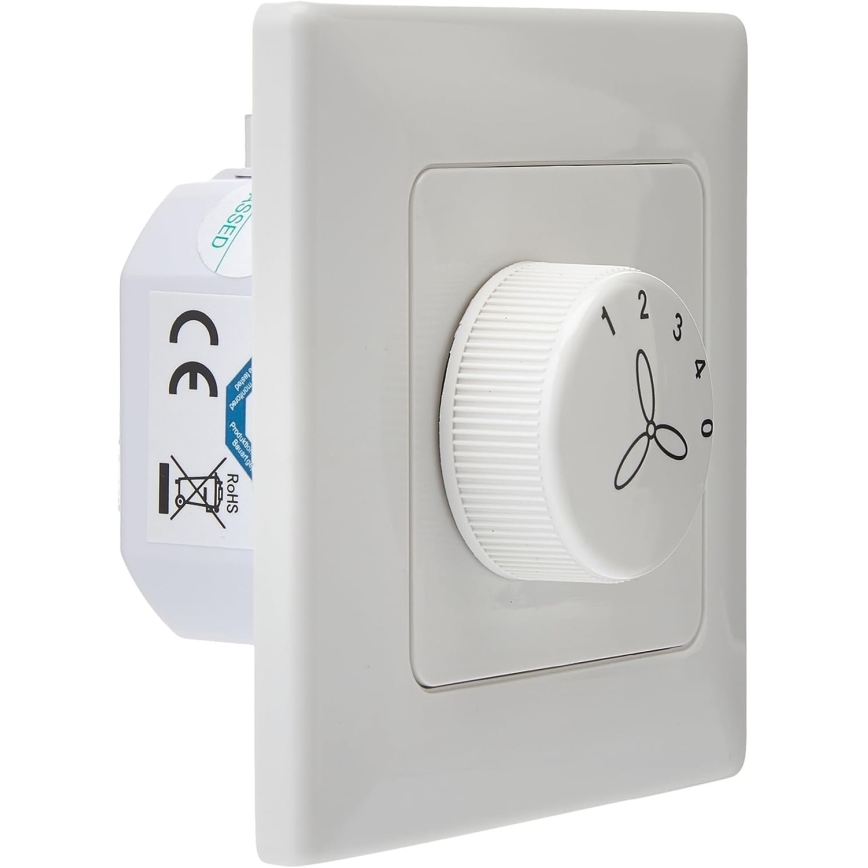 Eglo - Contrôleur de ventilateur mural 100W/230V