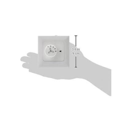 Eglo - Contrôleur de ventilateur mural 100W/230V