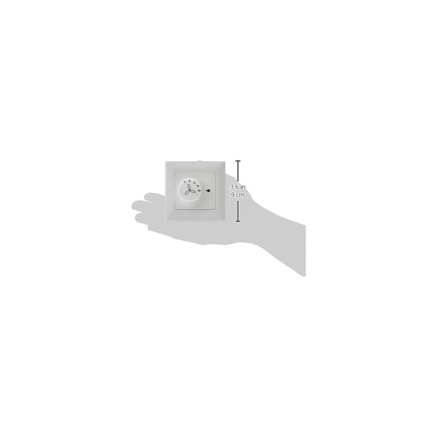 Eglo - Contrôleur de ventilateur mural 100W/230V