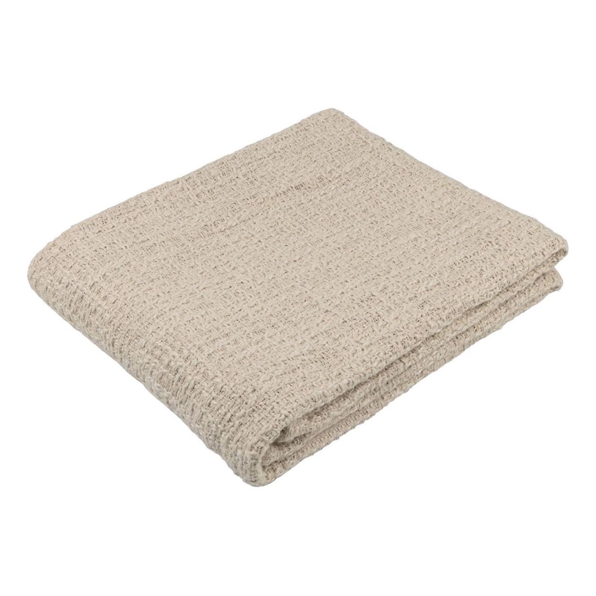 Eglo - Couvre-lit 170x130 cm beige