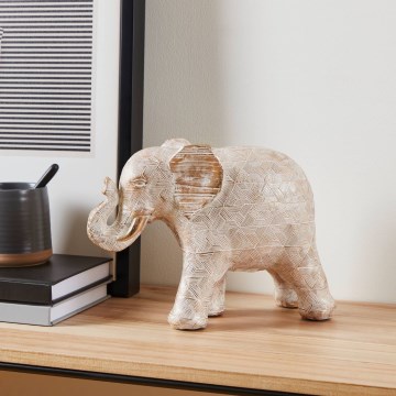 Eglo - Décoration 20,5x28 cm éléphant/résine