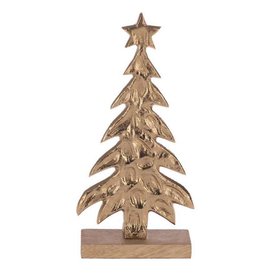 Eglo - Décoration de Noël 27x13 cm arbre/doré