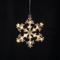 Eglo - Décoration de Noël LED ICY 16xLED/0,064W/3xAA