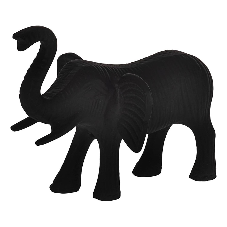 Eglo - Décoration en métal 15x18,5 cm éléphant/noir