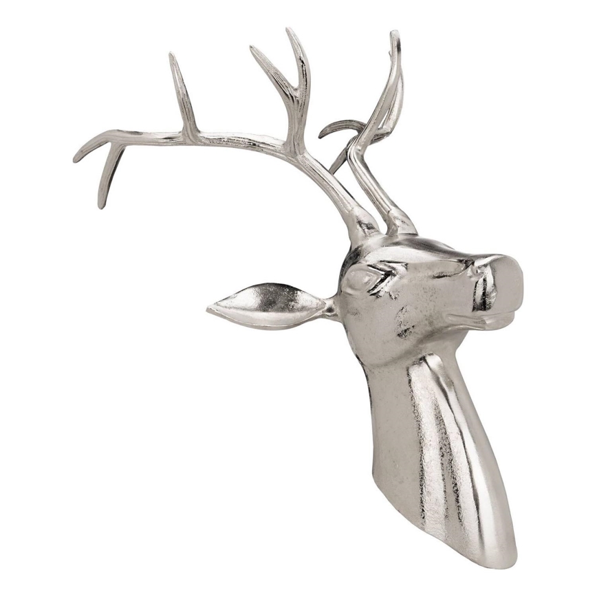 Eglo - Décoration murale 57x37 cm cerf/argent