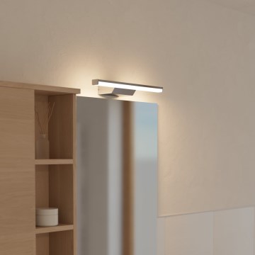 Eglo - Éclairage de miroir de salle de bain RGBW à intensité variable LED/12W/230V 2700-6500K IP44 chrome mat