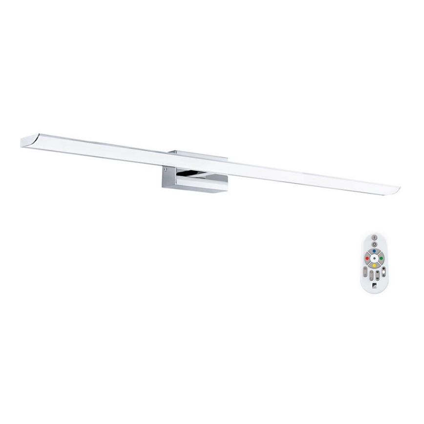 Eglo - Eclairage de salle de bain RGB à intensité variable TABIANO-C LED/21W/230V IP44 + télécommande