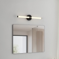 Eglo - Éclairage LED pour miroir de salle de bains, 11 W, 230 V, températures de couleur 3000/4000/6500 K, 60 cm, IP44, noir