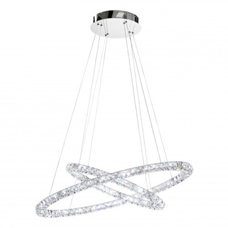 Eglo - Fil de suspension Lampe en cristal LED/64W/230V