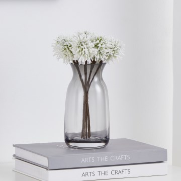 Eglo - Fleur artificielle 19 cm blanc