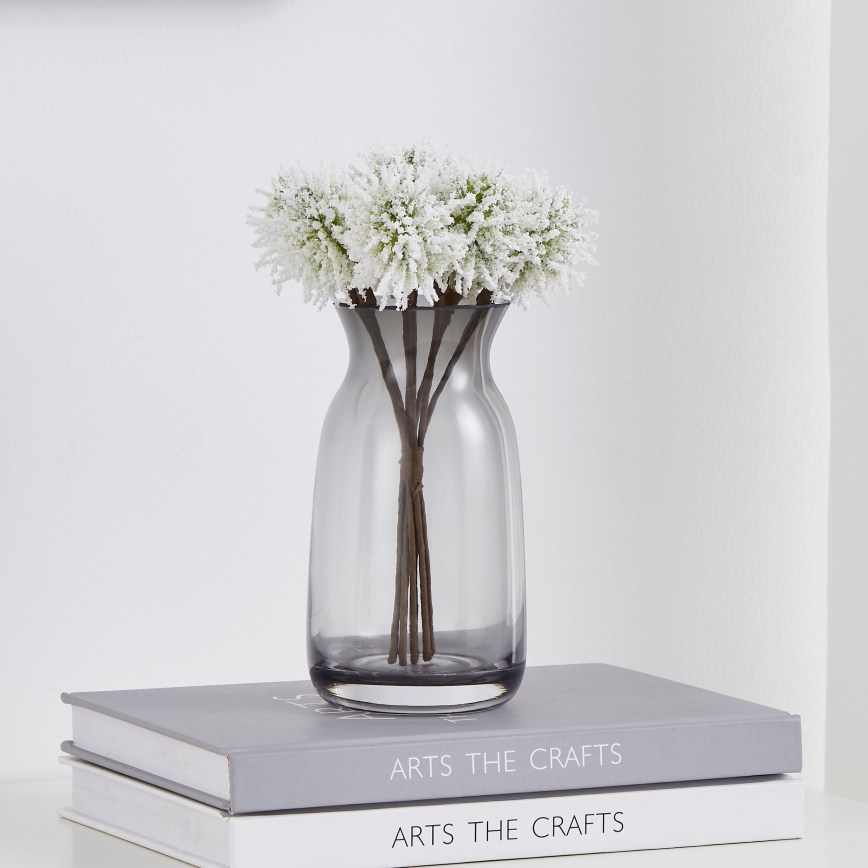 Eglo - Fleur artificielle 19 cm blanc