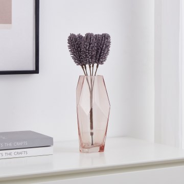Eglo - Fleur artificielle 30 cm violet