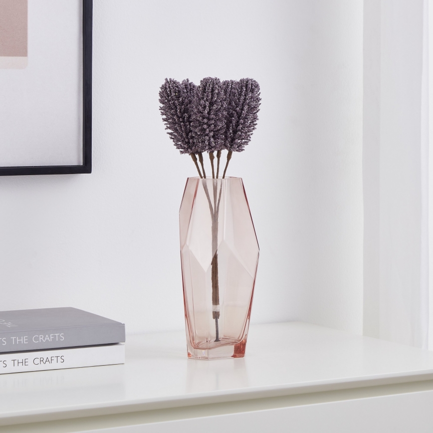 Eglo - Fleur artificielle 30 cm violet