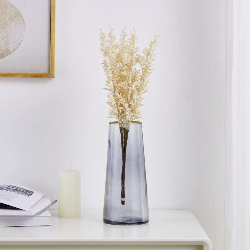 Eglo - Fleur artificielle 36 cm jaune
