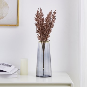Eglo - Fleur artificielle 36 cm rouge