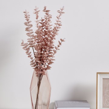 Eglo - Fleur artificielle 50 cm rose