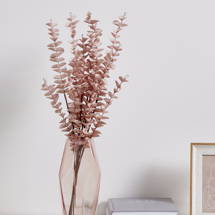 Eglo - Fleur artificielle 50 cm rose