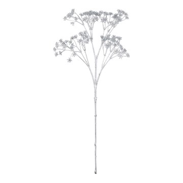 Eglo - Fleur artificielle 53 cm argent