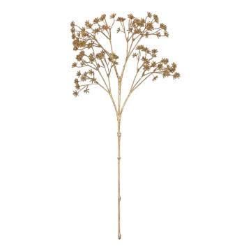 Eglo - Fleur artificielle 53 cm doré