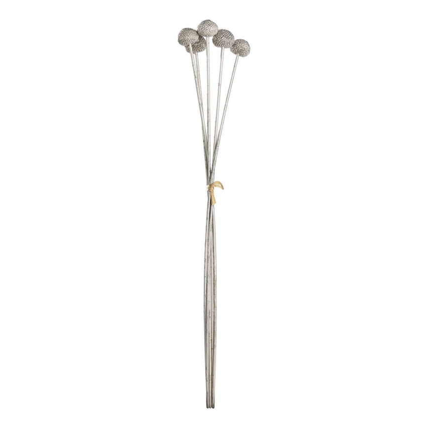 Eglo - Fleur artificielle 58,5 cm argent
