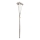 Eglo - Fleur artificielle 58,5 cm argent