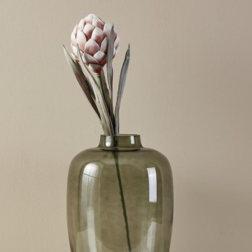 Eglo - Fleur artificielle 60 cm rose