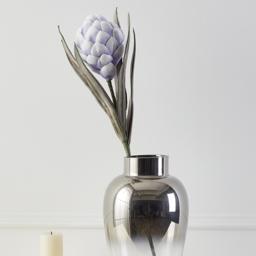 Eglo - Fleur artificielle 60 cm violet