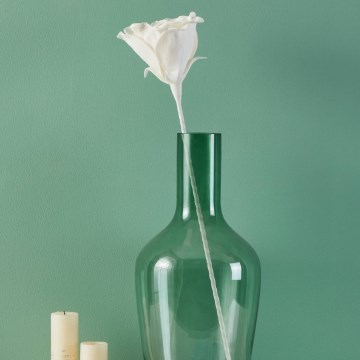 Eglo - Fleur artificielle 65 cm blanc