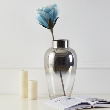 Eglo - Fleur artificielle 65 cm bleu