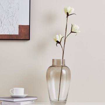 Eglo - Fleur artificielle 65 cm jaune