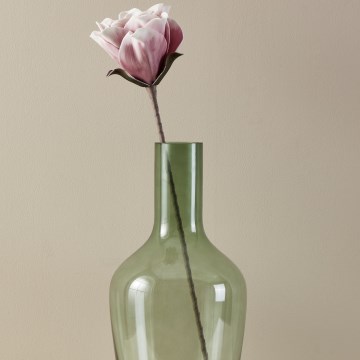 Eglo - Fleur artificielle 65 cm rose