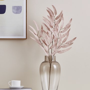 Eglo - Fleur artificielle 76 cm rose