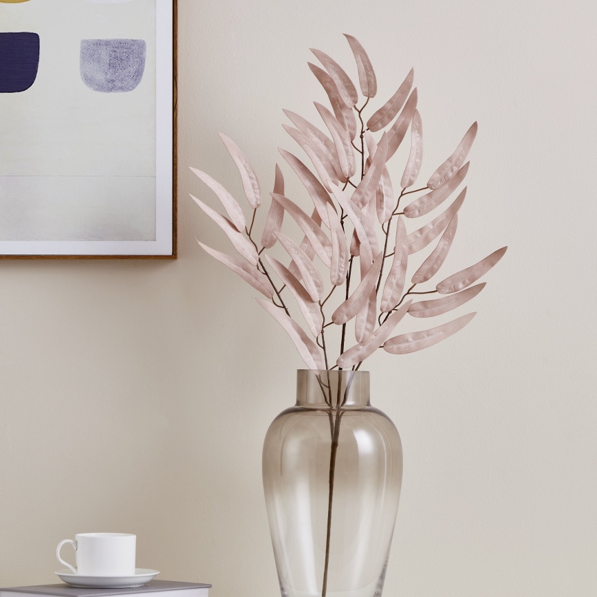 Eglo - Fleur artificielle 76 cm rose