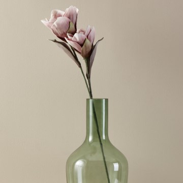 Eglo - Fleur artificielle 83 cm rose