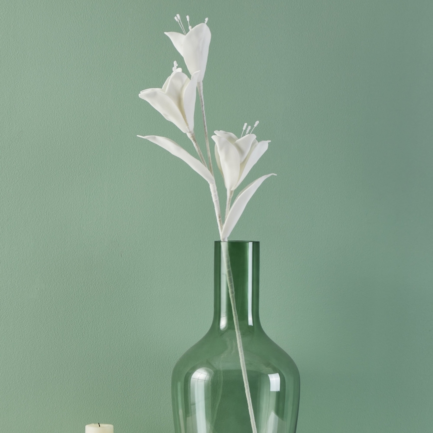 Eglo - Fleur artificielle 85 cm blanc
