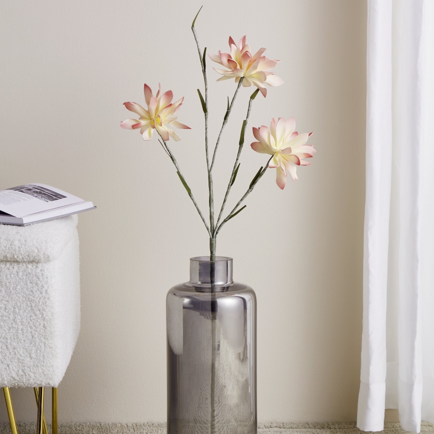 Eglo - Fleur artificielle 90 cm rose