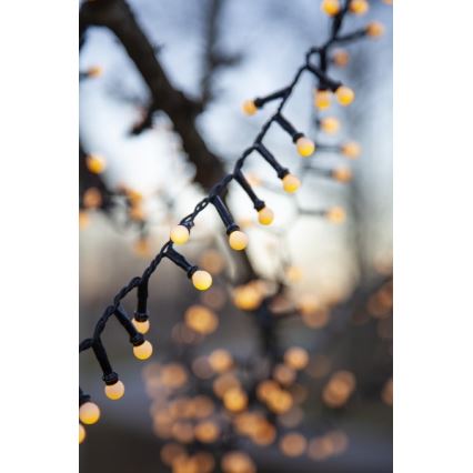 Eglo - Guirlande LED de Noël extérieure 700xLED/8 fonctions 19m IP44 blanc chaud