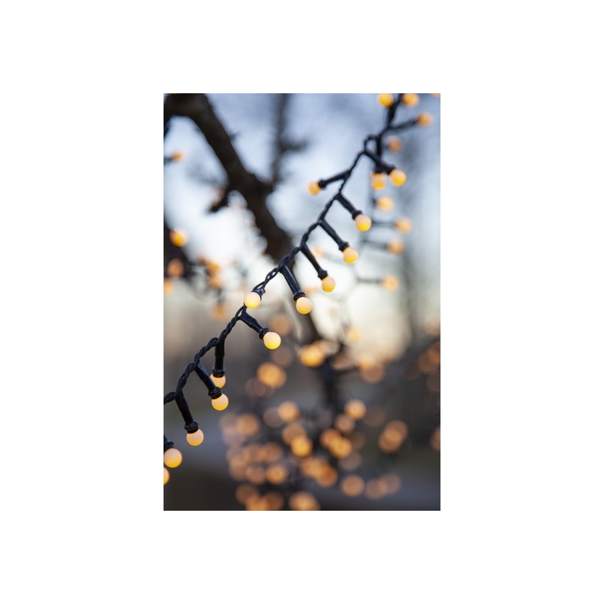 Eglo - Guirlande LED de Noël extérieure 700xLED/8 fonctions 19m IP44 blanc chaud