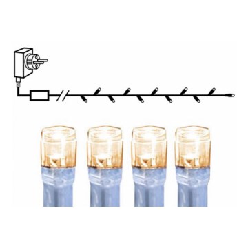 Eglo - Guirlande LED d'extérieur 160 LED, 16 m, IP44, blanc chaud