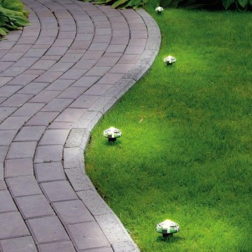 Eglo - Guirlande lumineuse décorative extérieure 9 LED, 10 m, IP65, blanc chaud