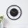 Eglo - Horloge murale 1xAA d. 40 cm noir/doré