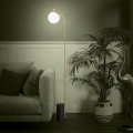 Eglo - Lampadaire 1xE27/40W/230V doré