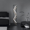 Eglo - Lampadaire à intensité variable LED/23W/230V 2700-6500K noir/doré + Télécommande