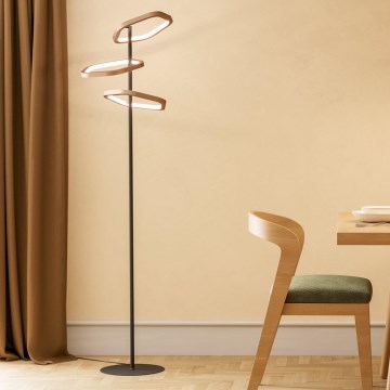 Eglo - lampadaire dimmable à LED/20W/230V laiton