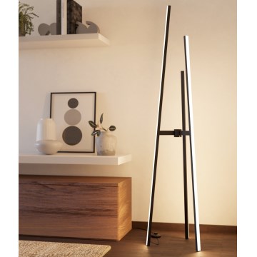 Eglo - Lampadaire LED/30W/230V noir