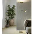 Eglo - Lampadaire LED dimmable LED/26,5W/230V + LED/4W doré
