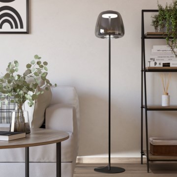 Eglo - Lampadaire LED RGBW à intensité variable LED/15,5W/230V 2700-6500K fumé