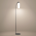 Eglo - Lampadaire sur pied LED dimmable LED/7W/230V + LED/1,6W 2200-6500K noir chromé